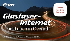 Infoveranstaltung und Beratertage zum Glasfaserausbau in Overath